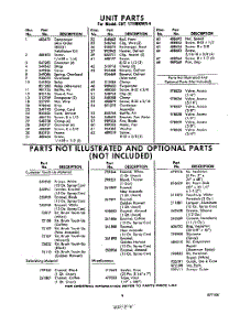 09 - Not Illustrated And Optional parts for Whirlpool Refrigerator EHT171MKWR4 / from AppliancePartsPros.com