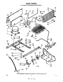 06 - Unit parts for Whirlpool Freezer EXV20NWR0 / from AppliancePartsPros.com