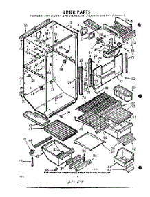04 - Liner parts for Whirlpool Refrigerator EWT71ZWR1 / from AppliancePartsPros.com