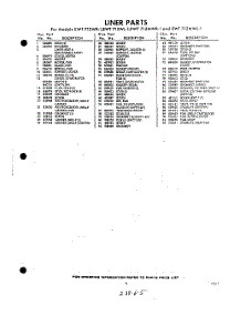 05 - Section parts for Whirlpool Refrigerator EWT71ZWR1 / from AppliancePartsPros.com