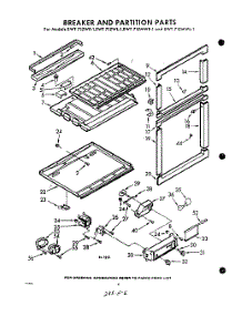 06 - Breaker And Partition parts for Whirlpool Refrigerator EWT71ZWR1 / from AppliancePartsPros.com