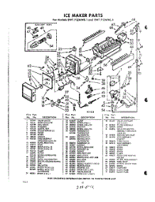 12 - Ice Maker parts for Whirlpool Refrigerator EWT71ZWR1 / from AppliancePartsPros.com