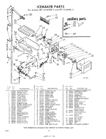 12 - Ice Maker parts for Whirlpool Refrigerator EET151JMWR5 / from AppliancePartsPros.com