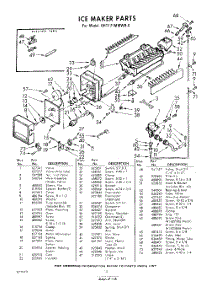 12 - Ice Maker parts for Whirlpool Refrigerator EHT171MMWR0 / from AppliancePartsPros.com