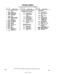 05 - Lit / Optional parts for Whirlpool Freezer EXV20NWR1 / from AppliancePartsPros.com