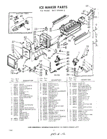 12 - Ice Maker parts for Whirlpool Refrigerator EAT19PMW3 / from AppliancePartsPros.com