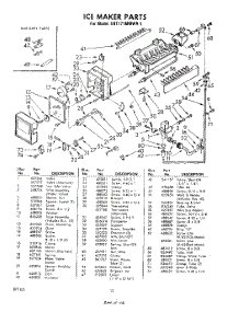 12 - Ice Maker parts for Whirlpool Refrigerator EHT171MMWR1 / from AppliancePartsPros.com