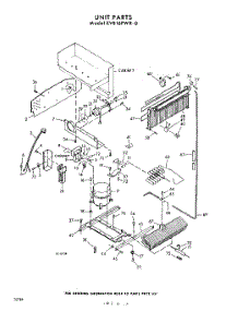 04 - Unit parts for Whirlpool Refrigerator EVB16PWR0 / from AppliancePartsPros.com