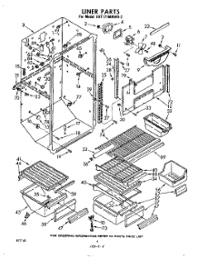 04 - Liner parts for Whirlpool Refrigerator EHT171MMWR2 / from AppliancePartsPros.com