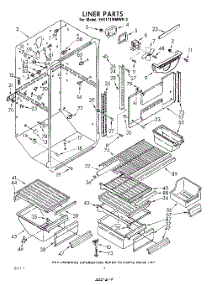 04 - Liner parts for Whirlpool Refrigerator EHT171MMWR3 / from AppliancePartsPros.com