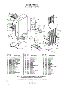 02 - Section parts for Whirlpool Freezer EWV10CWR0 / from AppliancePartsPros.com