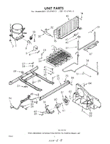 08 - Unit parts for Whirlpool Refrigerator EET151JTWR3 / from AppliancePartsPros.com