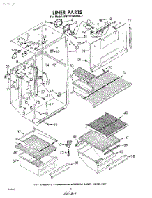 04 - Liner parts for Whirlpool Refrigerator EHT171PKWR2 / from AppliancePartsPros.com