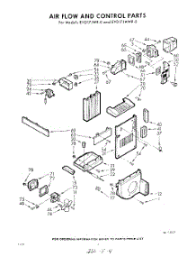 04 - Section parts for Whirlpool Refrigerator EVD17JWR0 / from AppliancePartsPros.com