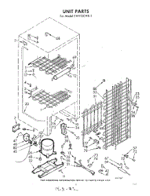 04 - Section parts for Whirlpool Freezer EWV10CWR1 / from AppliancePartsPros.com