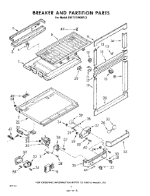 06 - Breaker And Partition parts for Whirlpool Refrigerator EHT171PKWR3 / from AppliancePartsPros.com