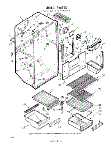 04 - Liner parts for Whirlpool Refrigerator EET151PKWR2 / from AppliancePartsPros.com