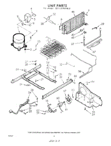 08 - Unit parts for Whirlpool Refrigerator EET151PKWR2 / from AppliancePartsPros.com