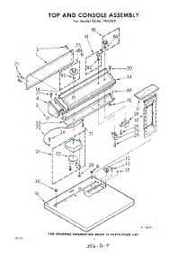 04 - Top And Console parts for Whirlpool Washer GLAE7900W0 / from AppliancePartsPros.com