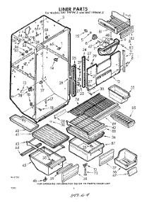 04 - Liner parts for Whirlpool Refrigerator EAT19PTW3 / from AppliancePartsPros.com