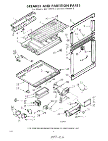 06 - Breaker And Partition parts for Whirlpool Refrigerator EAT19PTW3 / from AppliancePartsPros.com