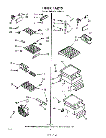 06 - Liner parts for Whirlpool Refrigerator EVD19JW0 / from AppliancePartsPros.com