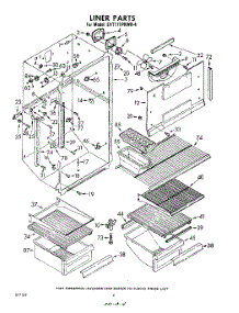 04 - Liner parts for Whirlpool Refrigerator EHT171PKWR4 / from AppliancePartsPros.com