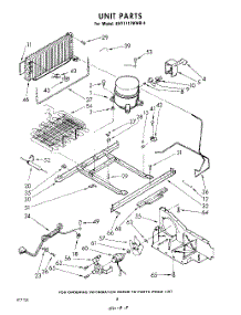 08 - Unit parts for Whirlpool Refrigerator EHT171PKWR4 / from AppliancePartsPros.com