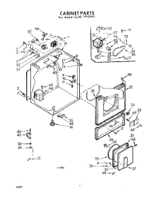 02 - Cabinet Assembly parts for Whirlpool Washer GLAE7910W0 / from AppliancePartsPros.com