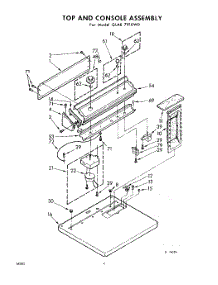 04 - Top And Console Assembly, Literature parts for Whirlpool Washer GLAE7910W0 / from AppliancePartsPros.com