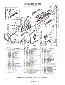 12 - Ice Maker parts for Whirlpool Refrigerator EAT19PTW4 / from AppliancePartsPros.com