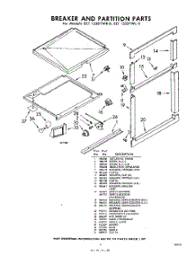 09 - Breaker And Partition parts for Whirlpool Refrigerator EET152DTWR0 / from AppliancePartsPros.com
