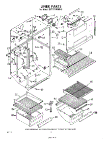 04 - Liner parts for Whirlpool Refrigerator EHT171PKWR5 / from AppliancePartsPros.com