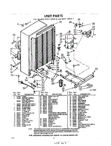 04 - Section parts for Whirlpool Freezer EWV12PW0 / from AppliancePartsPros.com