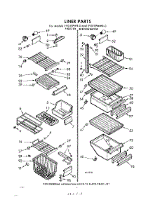 06 - Liner parts for Whirlpool Refrigerator EVD19PWR0 / from AppliancePartsPros.com