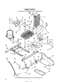 10 - Unit parts for Whirlpool Refrigerator EVD19PWR0 / from AppliancePartsPros.com