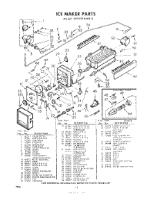 12 - Ice Maker parts for Whirlpool Refrigerator EVD19PWR0 / from AppliancePartsPros.com