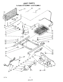 08 - Unit parts for Whirlpool Refrigerator EET152JMWR1 / from AppliancePartsPros.com