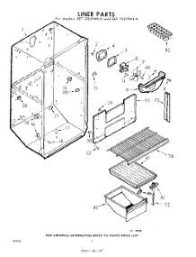 04 - Liner parts for Whirlpool Refrigerator EET152JTWR0 / from AppliancePartsPros.com