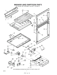 06 - Breaker And Partition parts for Whirlpool Refrigerator EET152JTWR0 / from AppliancePartsPros.com