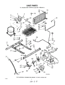 08 - Unit parts for Whirlpool Refrigerator EAT19PTWR0 / from AppliancePartsPros.com