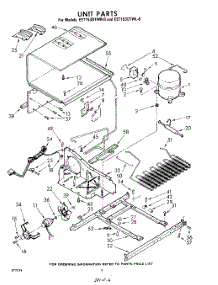 06 - Unit parts for Whirlpool Refrigerator EET153DTWR0 / from AppliancePartsPros.com