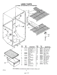 08 - Liner parts for Whirlpool Refrigerator EET153DTWR0 / from AppliancePartsPros.com