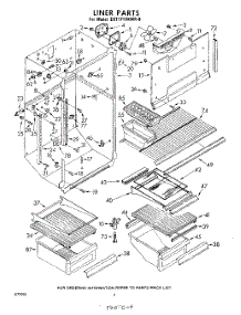 04 - Liner parts for Whirlpool Refrigerator EHT171VKWR0 / from AppliancePartsPros.com