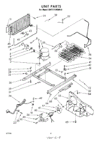 08 - Unit parts for Whirlpool Refrigerator EHT171VKWR0 / from AppliancePartsPros.com