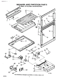 06 - Breaker And Partition parts for Whirlpool Refrigerator EET153JTWR0 / from AppliancePartsPros.com