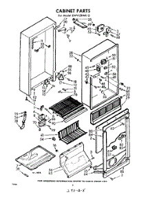 02 - Section parts for Whirlpool Freezer EWV15BWR0 / from AppliancePartsPros.com