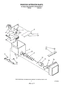 06 - Freezer Interior parts for Whirlpool Refrigerator ED22PWXWN10 / from AppliancePartsPros.com