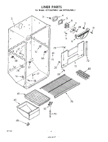 04 - Liner parts for Whirlpool Refrigerator EET153JTWR1 / from AppliancePartsPros.com