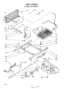 08 - Unit parts for Whirlpool Refrigerator EHT171VKWR1 / from AppliancePartsPros.com